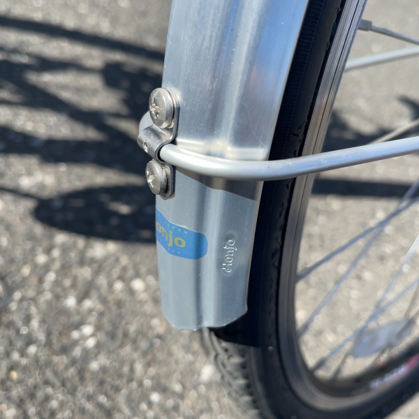 取り付けてみました】H1-700 アルミ泥除けUステー付 | 創業明治37年